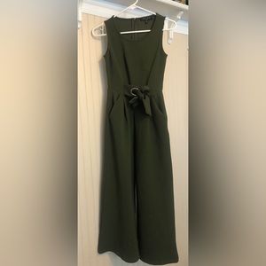 Army green Romeo & Juliet Couture jumpsuit